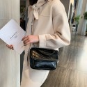 Retro winter bag for women  new embroidered thread small square bag with foreign air chain single shoulder bag slant span bag
