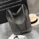 Cross border women's bag  new Korean Pu soft leather shoulder bag bag bag fashion bucket bag women's handbag