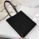 Women's high-level sense of Bag New Korean women's fashionable one shoulder portable big bag frosted tote bag in spring 