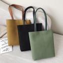 Women's high-level sense of Bag New Korean women's fashionable one shoulder portable big bag frosted tote bag in spring 