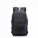 Customized backpack waterproof business USB charging large capacity Korean double shoulder backpack for men and women
