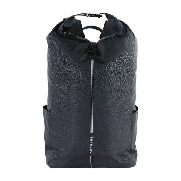 Travel Backpack custom processing waterproof fitness bucket bag sports camping climbing bag large capacity roll mouth Backpack
