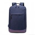 2019 new business computer bag leisure backpack handbag custom logo men's bag simple USB
