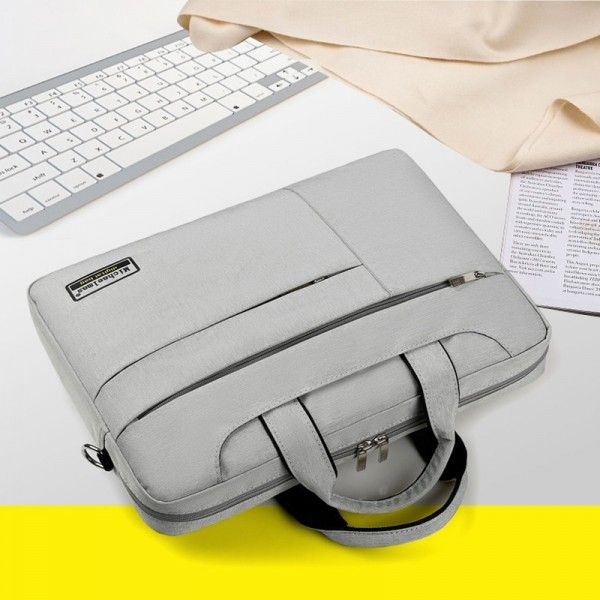 Business men's laptop case large capacity briefcase Apple millet one shoulder laptop case inner case
