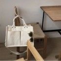 South Korea insbags women  women's bag Leisure Canvas bag simple cloth bag women's one shoulder hand-held messenger bag
