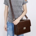 Kangaroo business bag, men's bag, briefcase, horizontal type, password lock, one shoulder messenger bag, large capacity, one piece for delivery