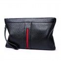 Factory supply new men's hand bag business leisure anti scanning leather hand bag