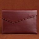 2020 new leather file bag leisure men's and women's general business large capacity file bag retro hand office bag