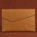  new leather file bag leisure men's and women's general business large capacity file bag retro hand office bag