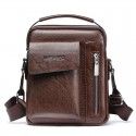 Factory direct sale men's single shoulder bag men's Cross shoulder bag Pu vertical leisure business handbag