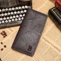 Manufacturer direct sales Long Wallet men's Korean retro soft leather wallet multi card wallet set foreign trade source