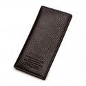 A hair wallet for men long youth wallet for men thin Business Wallet multi card two fold PU leather