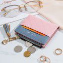 Swdvogan new wallet women's short  Korean fashion tassel versatile zipper women's wallet zero wallet 