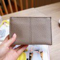 Wholesale women's zero wallet women's leather short style simple and lovely zipper top leather car key bag foreign trade