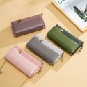  new women's wallet simple fashion multifunctional horizontal mobile phone bag summer versatile single shoulder diagonal bag 