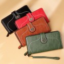 Carrken new women's Wallet Zipper buckle Long Wallet fashion personality European and American handbag wholesale 