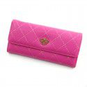 New women's wallet Long Wallet fashion candy color crown women's handbag multi Card Wallet women 