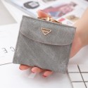  new women's short wallet Korean fashion canvas 20% discount small teaching bag multi card slot zero wallet wholesale 