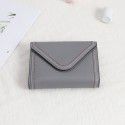 Leather women's card bag organ Leather Multi card clip lovely leather small zero wallet simple card sleeve