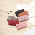  handbag retro Korean fashion multifunctional zipper buckle women's wallet driver's license 20% discount Wallet 