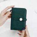  new leather wallet women's medium and short card cover card bag big brand zero wallet foreign trade Wallet
