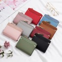  new women's wallet wholesale short zipper wallet Korean version simple fashion trend zero wallet wallet 