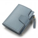 Foreign trade source bag women  short wallet fashion soft leather multifunctional wallet zero wallet wholesale 
