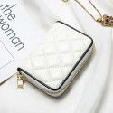 Leather organ card bag women's simple card bag pure leather multi card position small Lingge sheepskin zero wallet girl's card