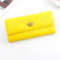 New women's wallet Long Wallet fashion candy color crown women's handbag multi Card Wallet women 