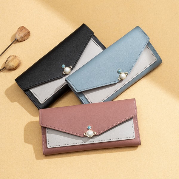 Wallet women's long zipper wallet  new Japan and South Korea fashion large capacity change tassel handbag wholesale 