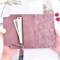  New Student Wallet Korean frosted multi card zipper wallet women's long handbag 30% off wholesale 