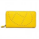 New 202h women's purse zipper long leather wallet