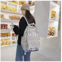 Cross border  new backpack trend multipurpose bag women's Mini schoolbag style fashion versatile nylon cloth messenger bag 