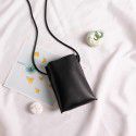 Cross border new Korean vertical mobile phone bag women's fashion simple small satchel ins Japanese Mini diagonal small bag