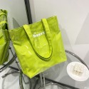Canvas bag ins Korean style  new fashion summer transparent handbag PVC large capacity shoulder bag women's bag 