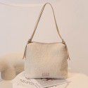 Cross border bag female  new winter trend tote bag large capacity Woolen Bag Single Shoulder Messenger Bag wholesale 