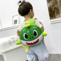 Cute shark baby children's bag kindergarten 2-4-year-old children's cartoon schoolbag trendy boy girl Backpack 