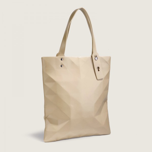 2021 autumn and winter new women's bag geometry linggetuote bag large capacity women's bag shopping bag armpit bag portable single shoulder 