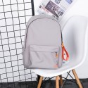  new backpack large capacity student schoolbag leisure fashion backpack Korean small clear outdoor 
