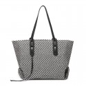 Bag women's spring and summer  new trendy thousand bird lattice large capacity versatile minority Commuter Bag Fashion One Shoulder Tote Bag