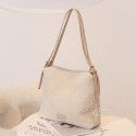 Cross border bag female  new winter trend tote bag large capacity Woolen Bag Single Shoulder Messenger Bag wholesale 