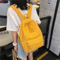 Ancient sense girl schoolbag simple fashion ins style College Student Backpack campus retro Forest Department literature Backpack 