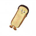 Cat style emotional Bread pen bag cute cartoon toast Japanese funny creative student stationery gift for men and women 