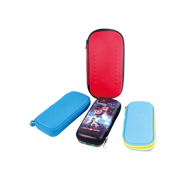 Yiwu manufacturers directly sell EVA pen case for primary school students EVA pen bag Oxford cloth stationery case 