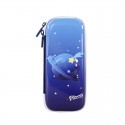 Amazon's new 3D plastic hard shell stationery box star sky pattern cartoon children's pen bag waterproof EVA stationery bag 