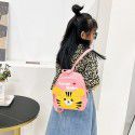 Children's bag on behalf of the new simple fashion trend cartoon pattern backpack kindergarten baby light schoolbag