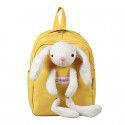Qiaocheng new  cartoon boys and girls kindergarten backpack student schoolbag lovely rabbit doll Backpack
