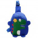 Children's messenger bag new cartoon little dinosaur boy's chest bag girl's lovely bag gift bag customized