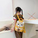New children's cartoon schoolbag 3-6 years old boy and girl baby cute bear fashion backpack kindergarten schoolbag