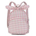Kindergarten schoolbag Girls Fashion Mini lattice backpack Korean version simple and lovely children's schoolbag